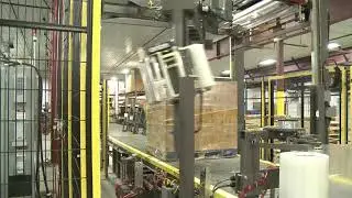 MA Banner Applicator TSD Top Platen Cut & Tuck Roping - Automatic Stretch Wrapper