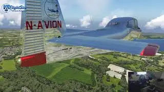 X-Plane 11 - VR - Navion 205 maiden flight - [ENG] [PC] [Rift]