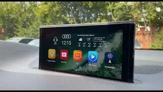 Расширение функций штатной магнитолы Audi Q7