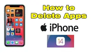 How to delete an app iOS 14 (Remove app iOS 14)