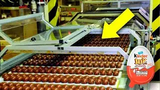 🍫 ¿CÓMO se FABRICA el CHOCOLATE KINDER? 🤔