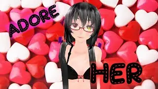 mmd adore her lingerie kurumi