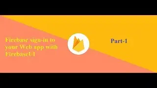 Firebase Login using pre build UI
