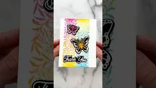 Making An EASY DIY Thank You Card In MINUTES!🤯 #asmr #asmrsounds #craft #art
