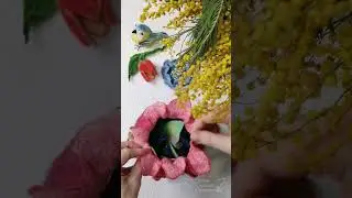 Сумочка-шкатулка гранат, валяние из шерсти