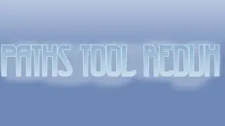 Paths Tool Redux in Gimp