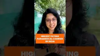 💰🚑 Highest Paying Paramedical Courses Of India! 🏅📚 #shorts