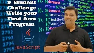 9  Student Challenge  Write your First Java Program JavaScript Full Course (2023) - Beginner to Pro