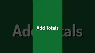 Auto SUM shortcut in Excel 