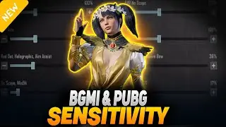 NEW UPDATE 3.1🔥BEST SENSITIVITY + CODE AND BASIC SETTINGS PUBG MOBILE 2024 🔥 60fps 5finger