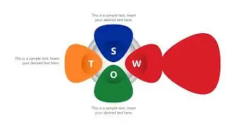 Petals SWOT Analysis PowerPoint Template