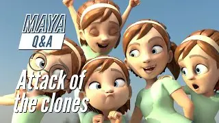 Maya Q&A - Attack of the clones - Using reference