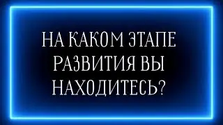 На каком этапе развития вы находитесь?