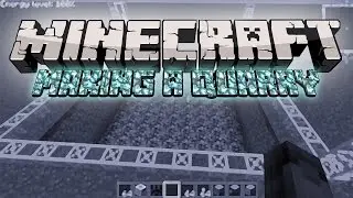 Minecraft - Tutorial - Making A Quarry - ll SoyDestroys ll