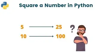 How to print square of even number in Python 