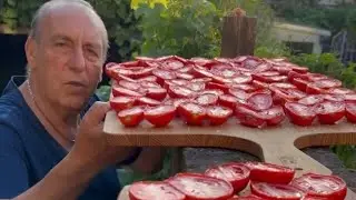 Gennaro Contaldo shows us how to sun dry tomatoes the original way 🍅🌞