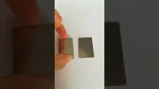 Block and thin neodymium magnet
