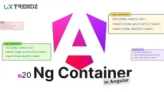 Ng Container in Angular  [ INVISIBLE CONTAINER ]  by @uxtrendz #20 (2023)