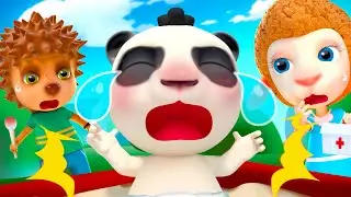 Play Safe at Playground | Baby Songs + Funny Cartoon for Kids | Dolly and Friends 3D