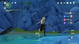 Genshin Impact - Geography - Liyue - Guyun Stone Forest - A Drop in the Ocean location