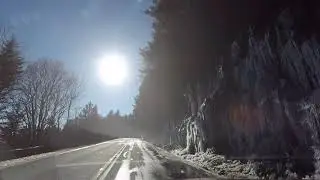 Smoky Mountain ice wall