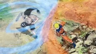 Naruto vs Neji - Naruto derrota Neji e surpreende a todos
