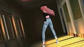 MMD-Девочка с каре
