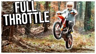 INSANE HILL CLIMBS ON KTM 250!
