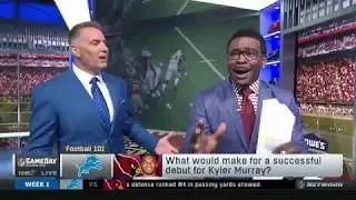 Expectations for Kyler Murray`s debut vs Lions