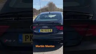 Audi RS7 revving (stock)