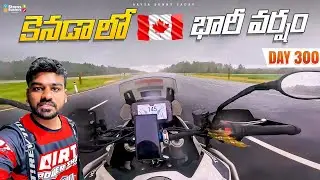 Fort Nelson to Edmonton | WORLD RIDE DAY 300 | Bayya Sunny Yadav