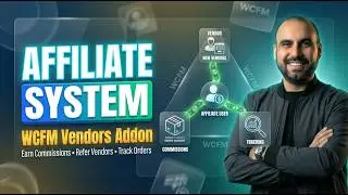 WCFM vendors store affiliate system addon