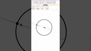 Geometry drawer : how to draw Right-angled triangle using circle