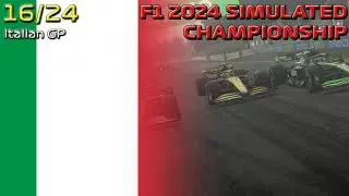So I Simulated the 2024 F1 Italian Grand Prix... (F1 24 Gameplay)