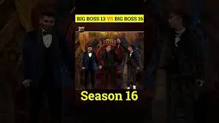 Big Boss 13 VS Big Boss 16 #bigboss17 #biggboss #shorts