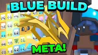 BEST Blue Ant Hill Build in Ant Simulator 2! (Meta Blue Colony Guide)