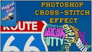 Make a Cross-Stitch Effect from an image with Photoshop CC