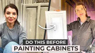 Must-do Prep Steps Before Painting Your Kitchen Cabinets!