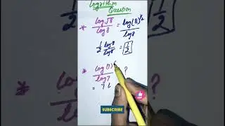 #trendingshorts #maths #logarithm #logarithmicfunctions Simplifying Logarithmic Function Expression