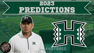 2023 Hawai'i Football Predictions