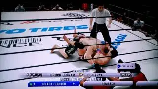 Don Frye vs Brock Lesnar