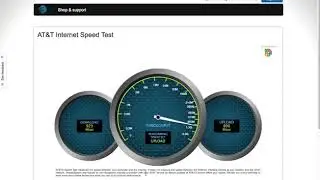 AT&T Fiber Speed Test