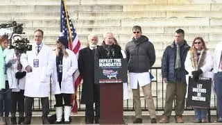 Dr  Peter McCullough Speaks @ The March to Defeat Mandates