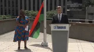 Emancipation Month Proclamation and Flag Raising