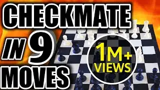 How To Checkmate in 9 Moves | Fishing Pole Trap | Best Chess Trick