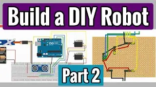 🤖 DIY Autonomous Mobile Robot Series - Part 2: Designing a circuit using Fritzing | Tutorial