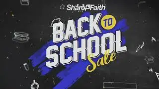 ShareFaith Back to School Sale - 20% Off Church Websites, Media, and More!