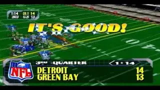 Blitz 2000 Season Mode Week 11- vs.  Green Bay Packers Again
