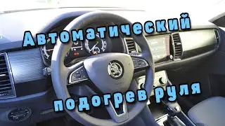 Автоматический подогрев руля Skoda Kodiaq