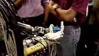 Anybots robot tries to catch its own hand